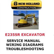 NEW HOLLAND E235BSR ESCAVATORE