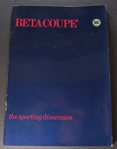 Brochure catalogo lancia beta - catalogo,
