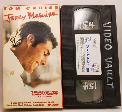 Jerry maguire vhs pre - maguire, vhs,