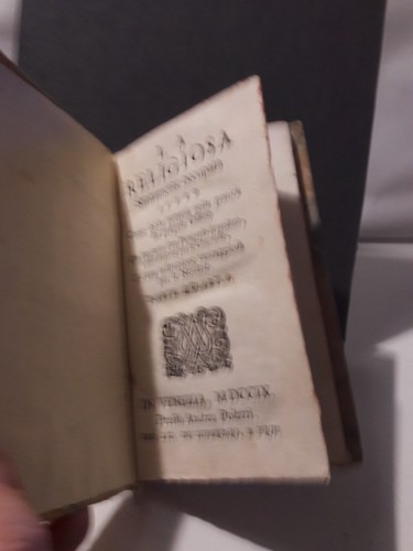 Antico libro religioso - , la