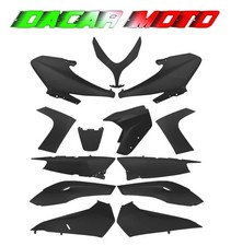 KIT PLASTICHE CARENE NERO SATINATO YAMAHA TMAX T-MAX 500 2008 2009 2010 2011