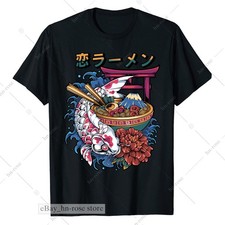 T-shirt giapponese Ramen Koi