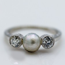 Anello 585/14K Oro Bianco