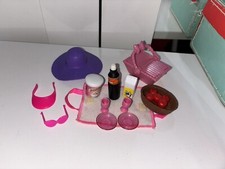 Barbie accessories picnic hat - accessories,