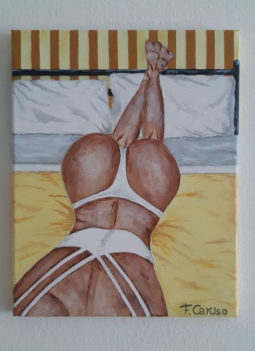 Nudo donna quadro - di, moderno