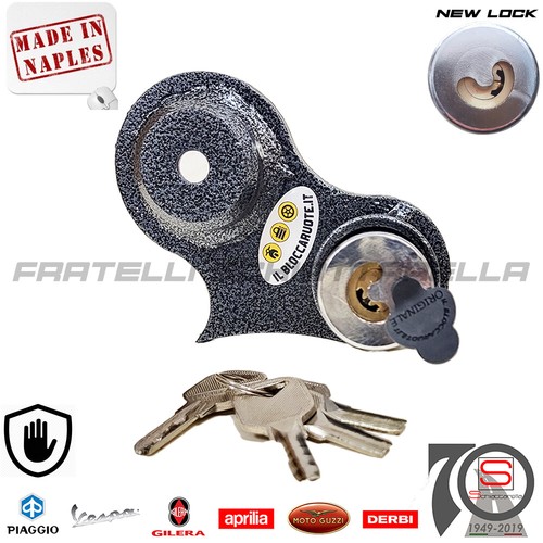 Antifurto piastra bloccaruota - antifurto,