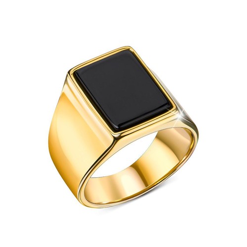 Anello uomo placcato oro - uomo,