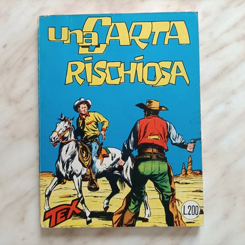 Tex una carta rischiosa - tex,