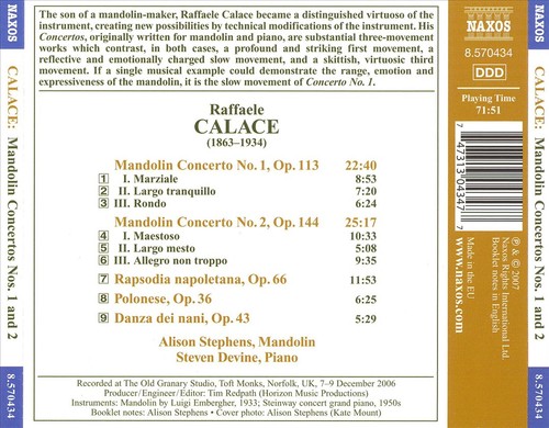 Raffaele calace mandolin - raffaele, calace: