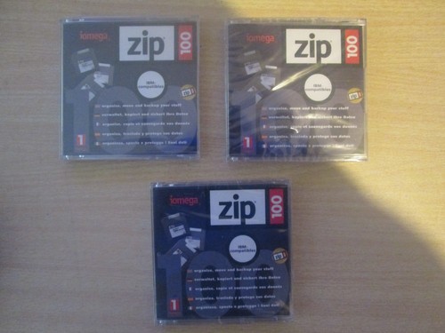 Disco iomega zip - 100, nuovo
