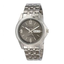 Pulsar Men's Grey Dial Quartz
