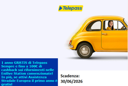 Anno gratis telepass - anno,