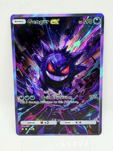 Carta pokemon gengar 4 - pokemon, #4
