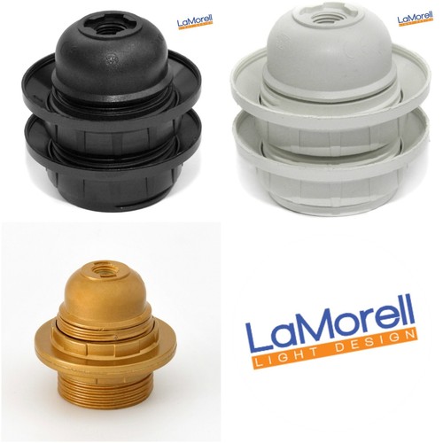 Portalampada e27 plastica - e27, in