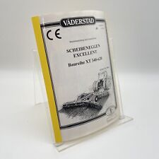 Väderstad Erpici a Dischi Excellent XT 340-620 ' Uso Lista Parti di Ricambio