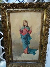 LA MADONNA IMMACOLATA-OLIO SU