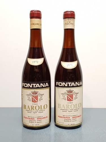Barolo fontana 1971 michele - 1x,