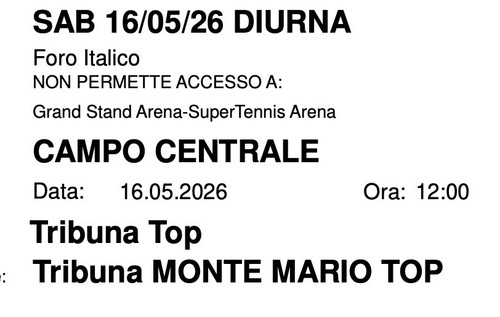Internazionali roma atp 2 - di,