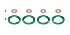 Kit guarnizioni iniettore alfa - kit,