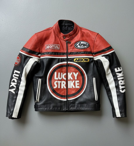 Giacca moto lucky strike - giacca,