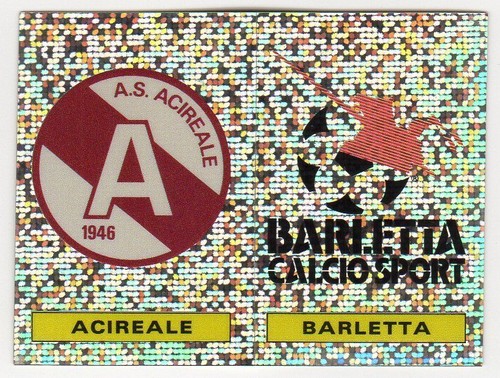 Figurina scudetto calciatori - figurina,