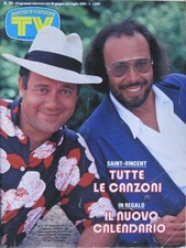 SORRISI 26 1985 Carlo Verdone Venditti Cathy Ireland Luis Miguel Franco Simone