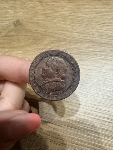 Moneta stato pontificio pio - moneta,