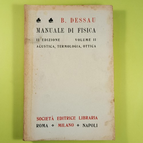 Manuale fisica vol - manuale, di