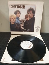 U2 October 1981 lp UK ex vinile