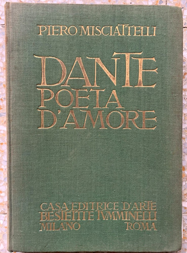 Piero misciattelli dante - misciattelli,
