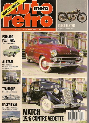 Auto retro 104 mercedes - 104,