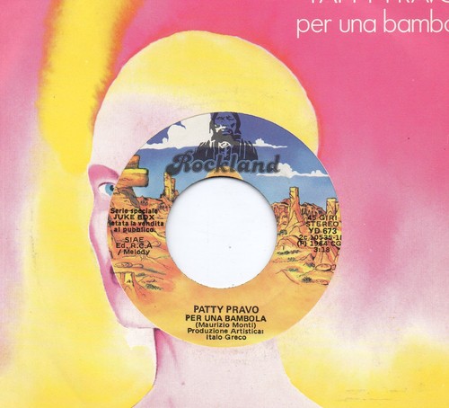 Patty pravo pupo disco - disco, 45