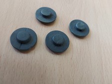 set di 4 bottoni di legno regio esercito per uniforme coloniale ww2 REI