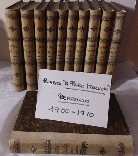 Foro italiano repertorio - il,
