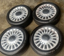 SET 4 CERCHI IN LEGA FIAT 500 2007-2025 185/55/R15