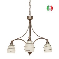Lampadario a sospensione ferro