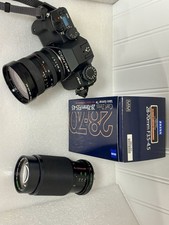 Contax Aria come nuovo con obiettivi zoom 28-70 e 75-200!