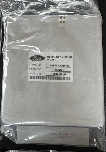 Ford ecu rxbpx 12a650ab fiesta - ford,