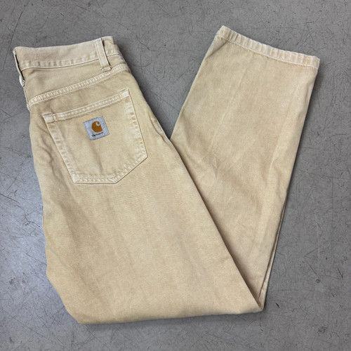 Carhartt jeanshose beige - (s-m),
