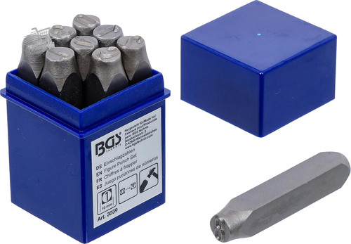 3039 set punzoni numerici - 3039,