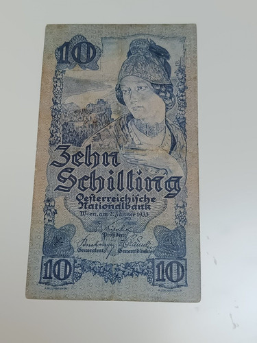 Banconota austria scellini - banconota,