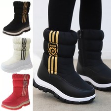 Stivali da neve per bambini invernali caldi scarpe per bambini casual scarpe da ginnastica vitello medio