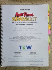 Spamalot colonna sonora vocale Monty Python palco sceneggiatura musicale versione concerto rara