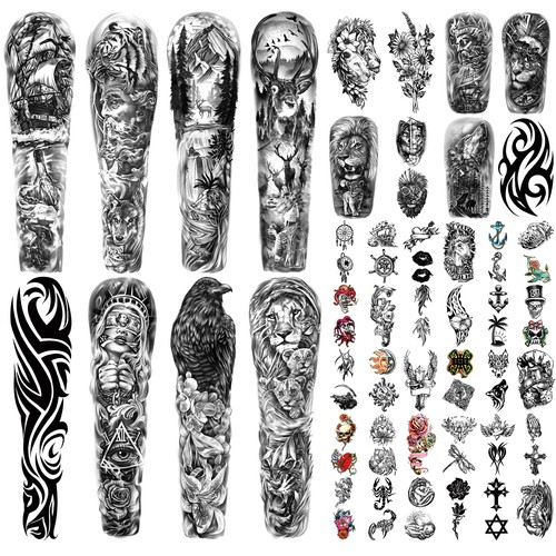 Fogli tatuaggi temporanei - 46,
