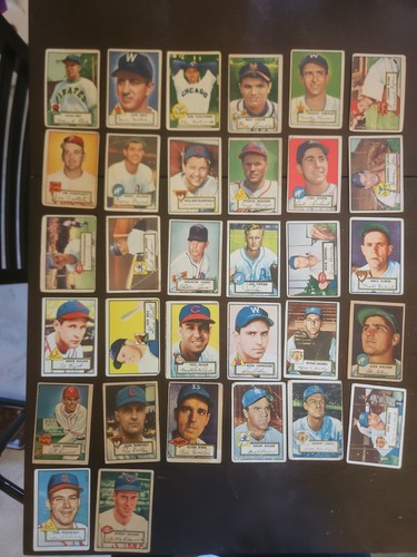1952 topps lotto diff - lotto, 32