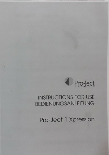 Pro ject xpression - pro-ject, 1