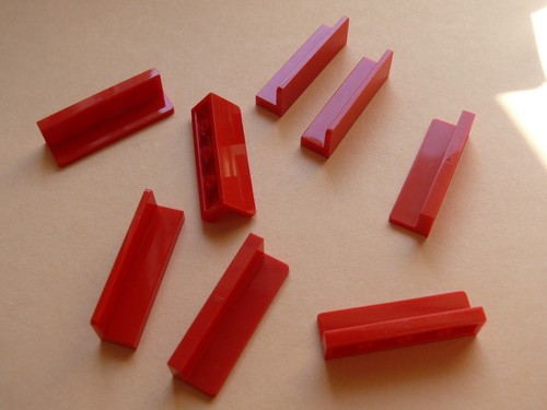 Lego red panel 4 - x, x