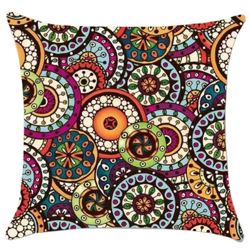 Copricuscino multicolore - copricuscino,