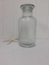 Bottiglia Flacone In Vetro Farmacia Laboratorio  *Vintage