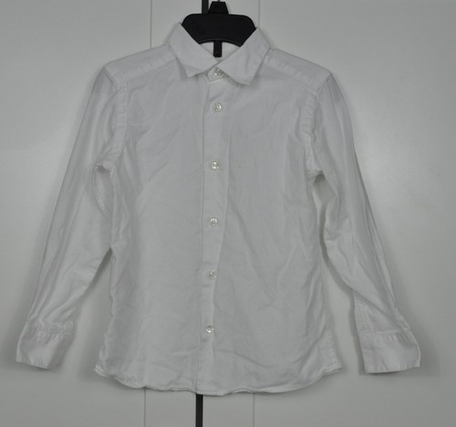 Abito camicia bambino bianco